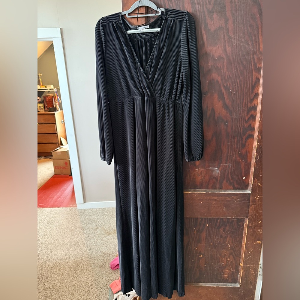 Baltic Born Elegant Black Maxi Dress